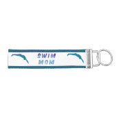 Swim Mom's Wrist Keychain リストバンドキーホルダー (鍵右)