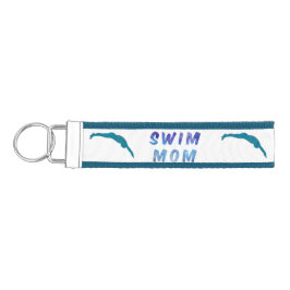 Swim Mom's Wrist Keychain リストバンドキーホルダー