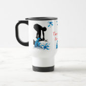 Swim Teamカスタマイズ可能タンブラー トラベルマグ (左)