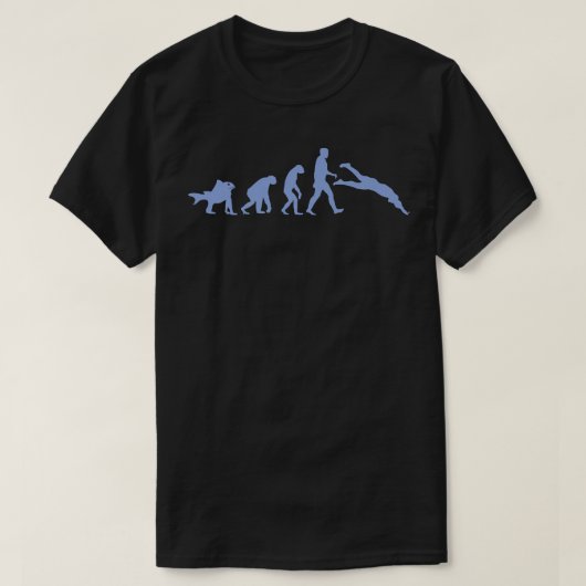 Swimmer Evolution Premium  Tシャツ (デザイン正面)