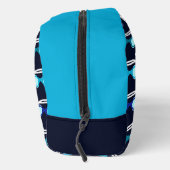 Swimmer Swimming Sports Team Monogram ドップキット (右)