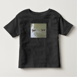 Swimming Ducks トドラーTシャツ