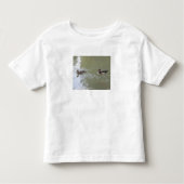 Swimming Ducks トドラーTシャツ (正面)