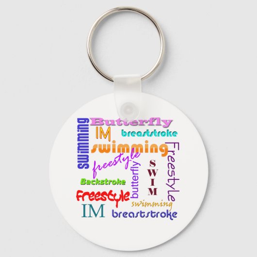 Swimming Everywhere キーホルダー (正面)
