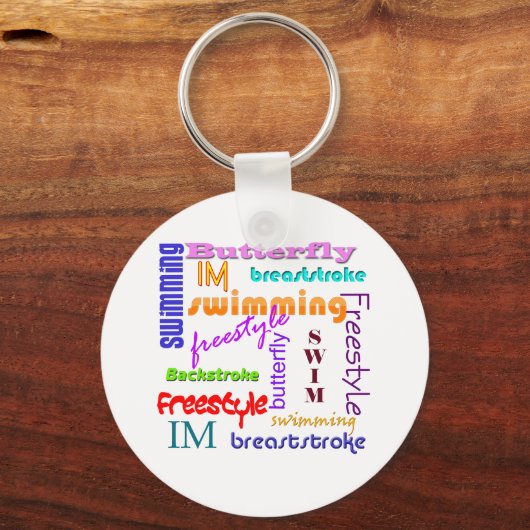 Swimming Everywhere キーホルダー (正面)