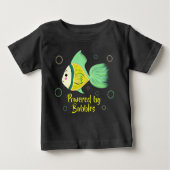 Swimming fish ベビーTシャツ (正面)