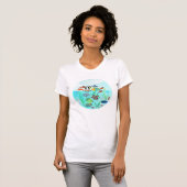 swimming fish bath tシャツ (正面フル)