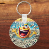 swimming in money キーホルダー (正面)