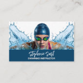 Swimming Instructor 名刺 (正面)