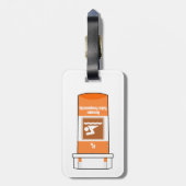 Swimming Is My Drug ラゲッジタグ (裏面縦)