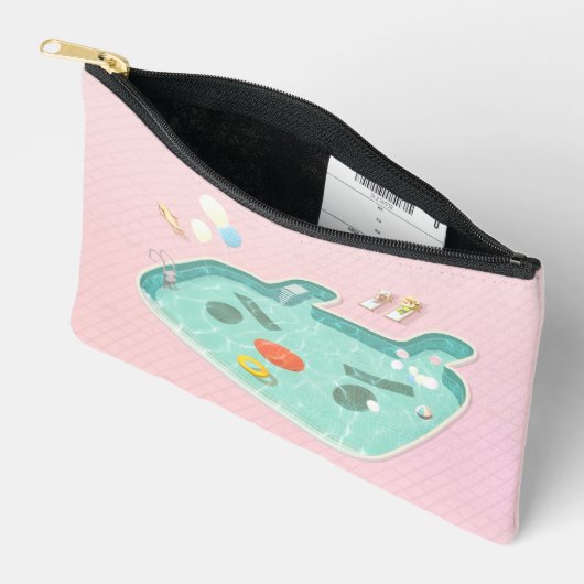 Swimming Pool アクセサリーポーチ (見開き)