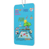 Swimming Pool Fun カーエアーフレッシュナー (左)