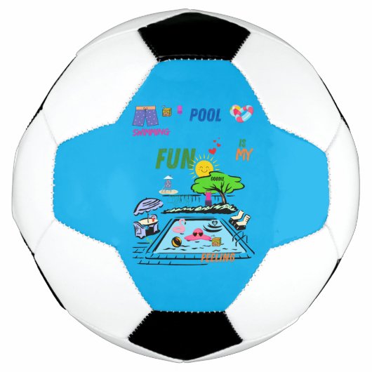 Swimming Pool Fun サッカーボール (正面)