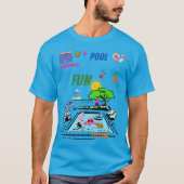 Swimming Pool Fun Tシャツ (正面)