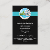 Swimming Pool Maintenance Services 名刺 (正面)