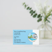 Swimming Pool Modern Service Professional 名刺 (スタンド正面)