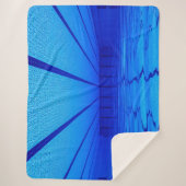 Swimming Pool Underwater Sport シェルパブランケット (正面)