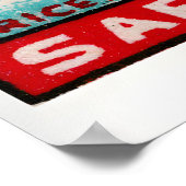 Swimming Shark - Matchbox Print - Aesthetic Wall ポスター (角)