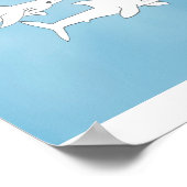 Swimming Sharks ポスター (角)