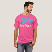 Swimming Swimmer Tシャツ (正面フル)