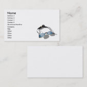 SwimmingGoggles091210の名前、住所1の住所… 名刺 (正面/裏面)