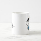 SwimmingGoggles091210 コーヒーマグカップ (中央)