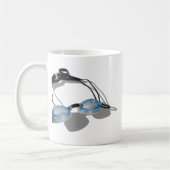 SwimmingGoggles091210 コーヒーマグカップ (左)