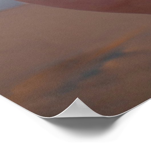 Swimsuit Model Wearing Black Bikini ポスター (角)