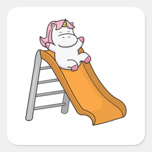 Swingを使用したユニコーン スクエアシール (正面)