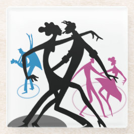 Swing Dance ガラスコースター