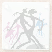 Swing Dance ガラスコースター (裏面)