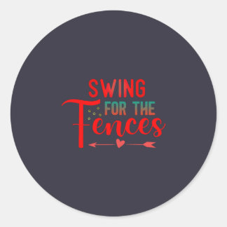 Swing for the Fences T-Shirt ラウンドシール
