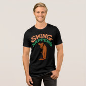 Swing Happens Humor   トライブレンドＴシャツ (正面全面)