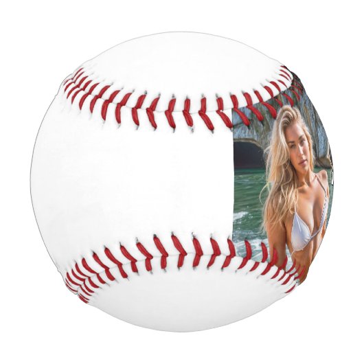 SWING! ⚾ Regulation Baseball – Add Image or Text 野球ボール (正面)