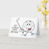 「SWINGER」 **50**は、お客様に似合います。 カード (黄色い花)