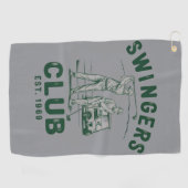 Swingers Club Funny Sarcastic Golfing Golfer ゴルフタオル (横)
