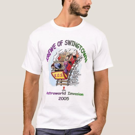 Swingtown Astroworld 2005年のKrewe Tシャツ (正面)