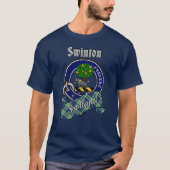 Swintonクランバッジとタータン Tシャツ (正面)