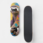 Swirl abstract  スケートボード (正面)