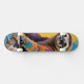 Swirl abstract  スケートボード (横)