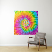 swirl colorful tie dye pattern abstract background タペストリー (インサイチュ)