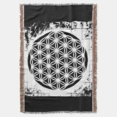 Swirl Energy Flow – Premium Woven Blanket スローブランケット (正面縦)