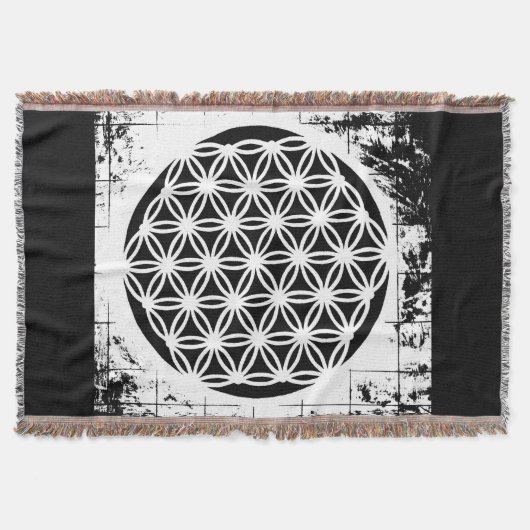 Swirl Energy Flow – Premium Woven Blanket スローブランケット (正面)