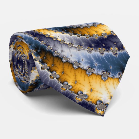 Swirl Fractal 2 - Fratal ネクタイ (ロール)