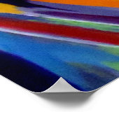 Swirl Print ポスター (角)