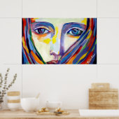 Swirl Print ポスター (キッチン)