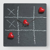 Swirl.S スクエア壁時計 (正面)