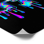 Swirl Six Seven Dab Drip 6 7 Dabbing Meme  ポスター (角)