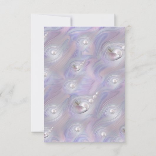 Swirling symphony with the mother of pearls 出欠カード (裏面)