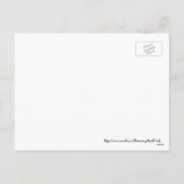 Swirls & Stars Happy New Year Postcards シーズンポストカード (裏面)